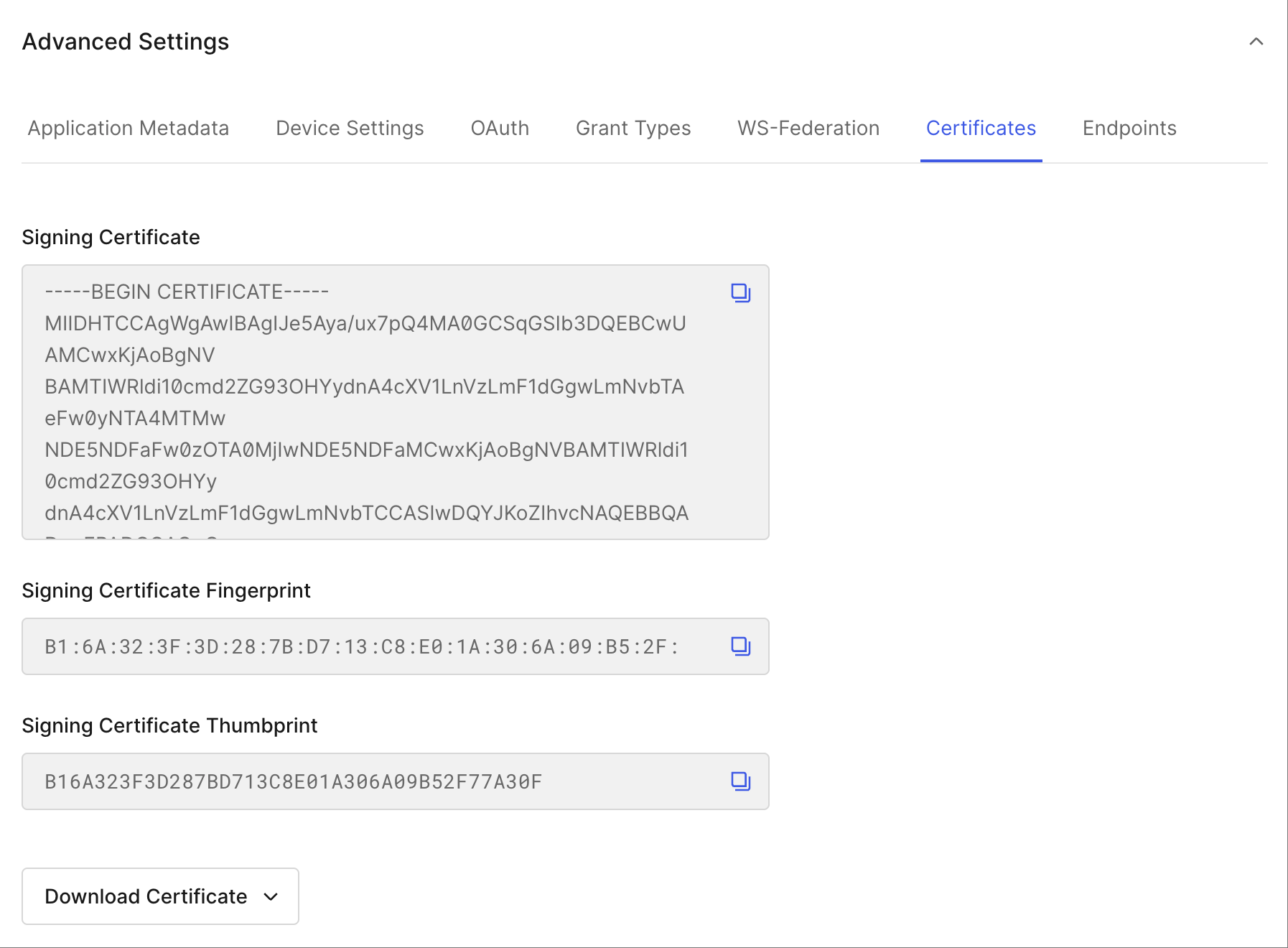 auth0-saml-cert